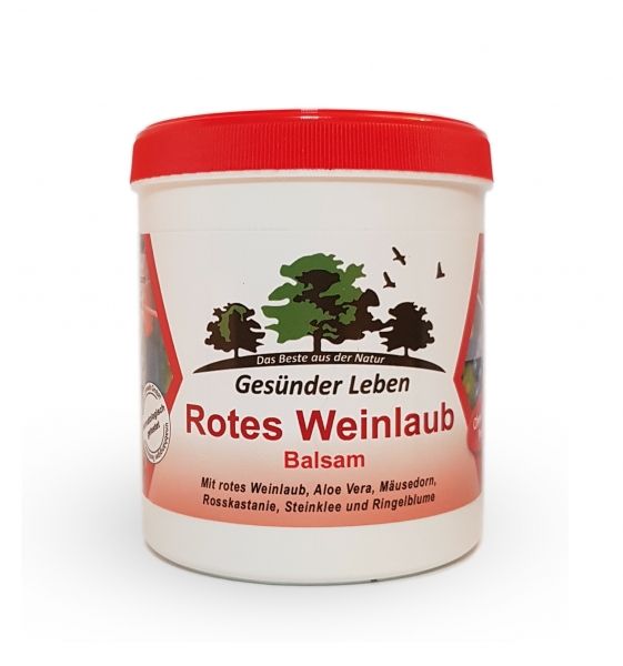 Gruber-Natur Rotes Weinlaub Pflegebalsam 500 ml